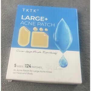 TKTK Large+ Acne Patch for Face 5 Sizes XL Acne Patches Big Hydrocolloid Body